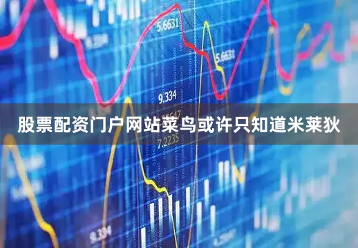 股票配资门户网站菜鸟或许只知道米莱狄